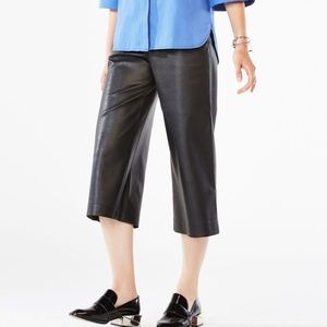 Bcbg Duran Faux Leather cropped pant